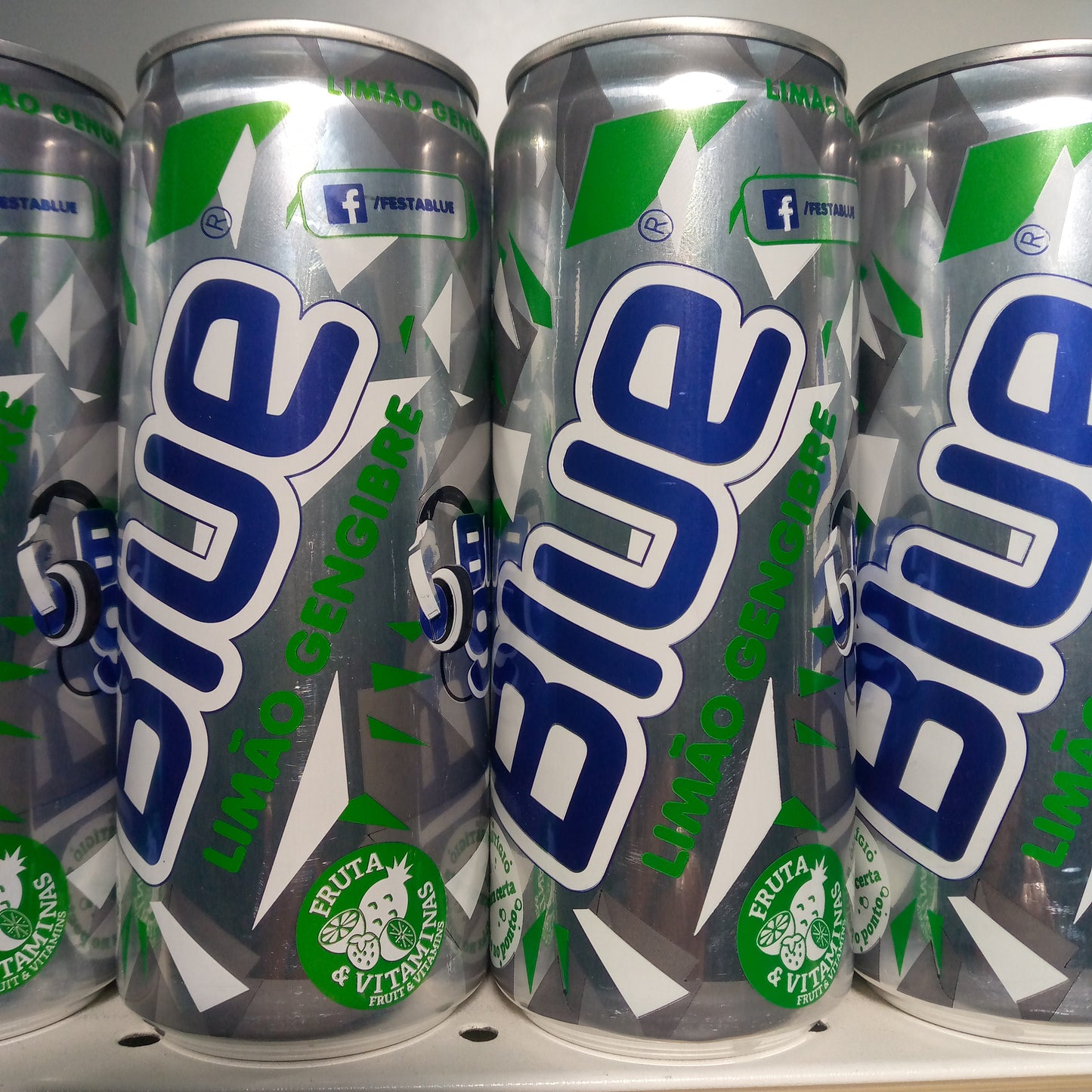 Blue Limão-Gengibre Lata 330ml Cx24