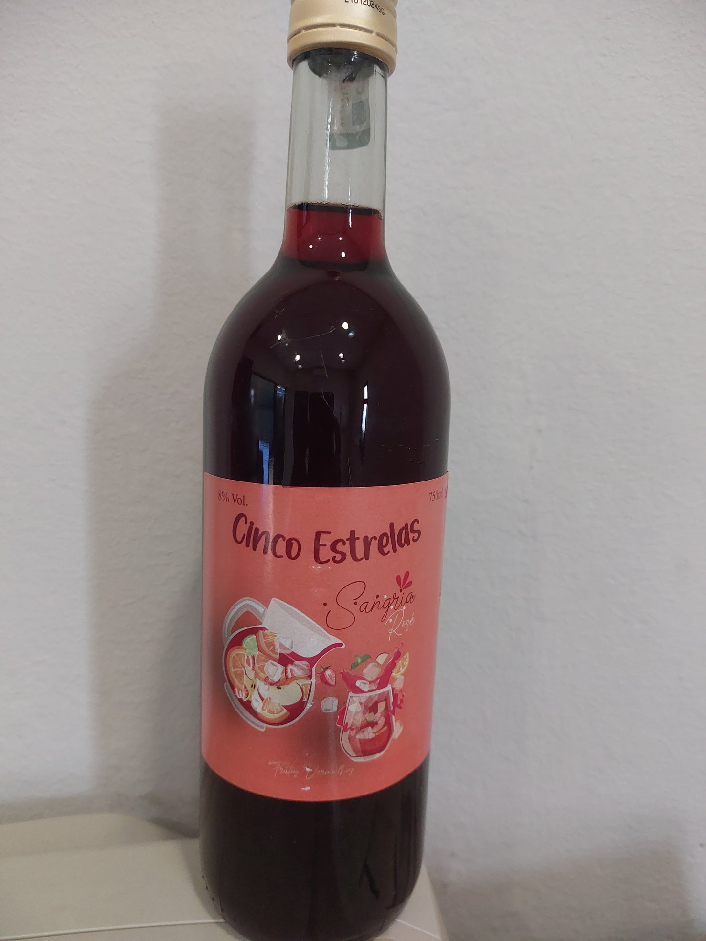 Cinco Estrelas Sangria Rosé Cx6