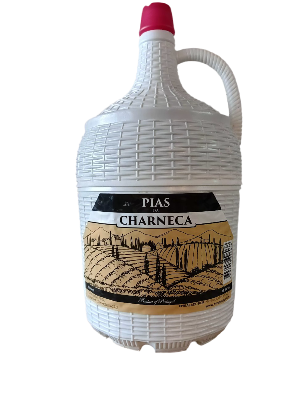 Pias da Charneca Garrafao Vidro 5Lt Un