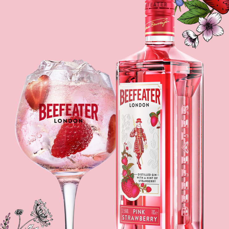 Beefeater Gin Pink C/Copo Cx6
