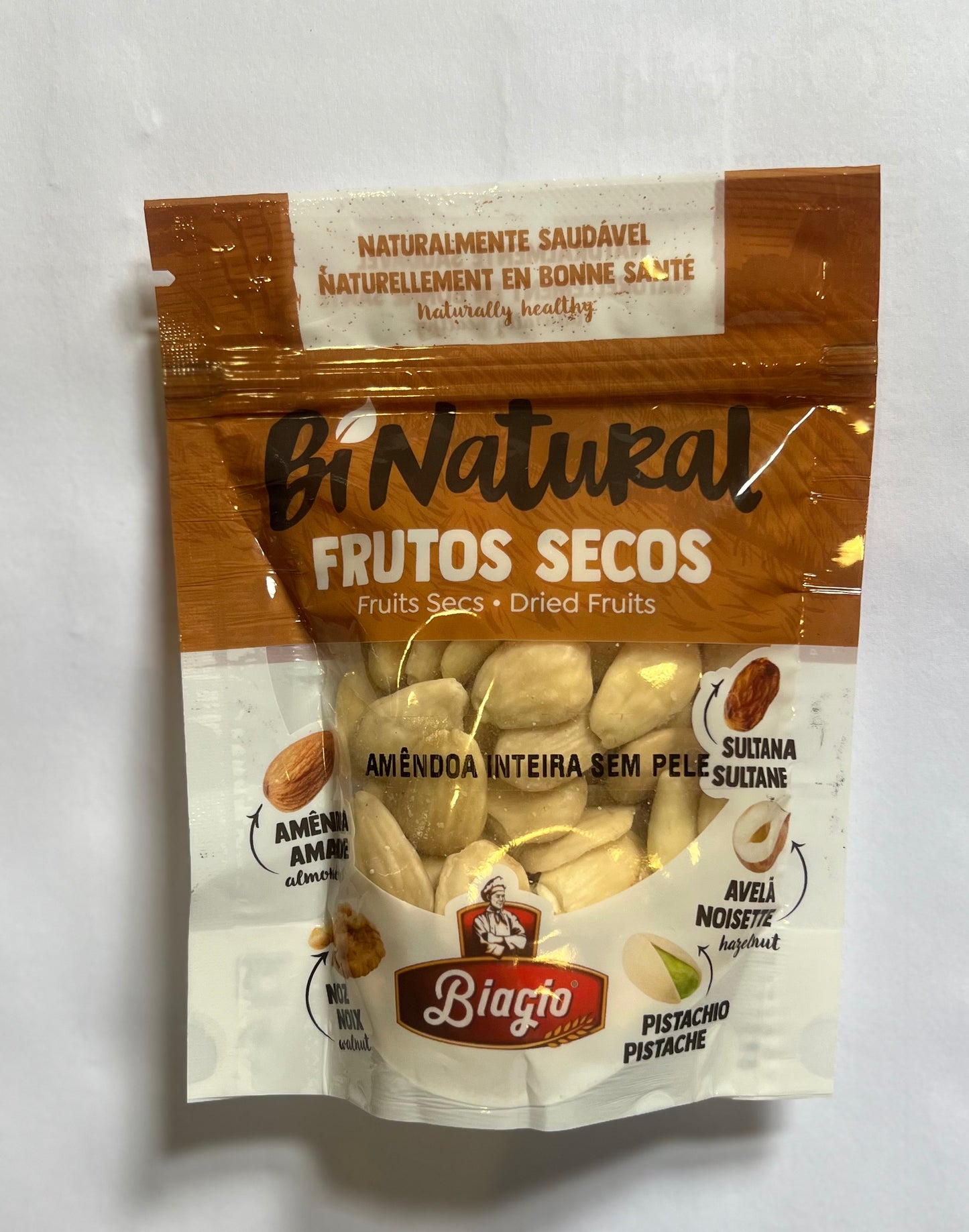 BIAGIO AMENDOA INTEIRA S/PELECX30X80GR
