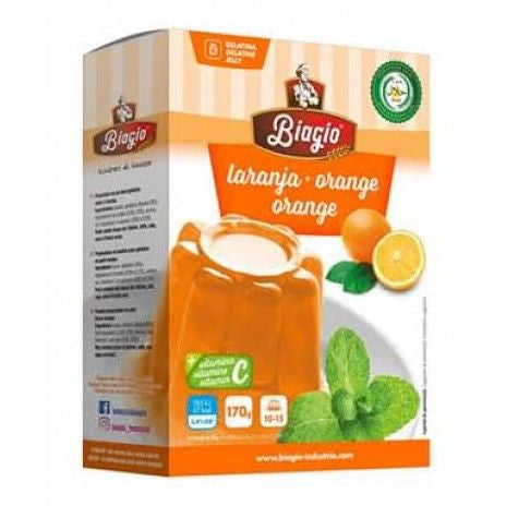 Biagio Gelatina Laranja 170gr CX24