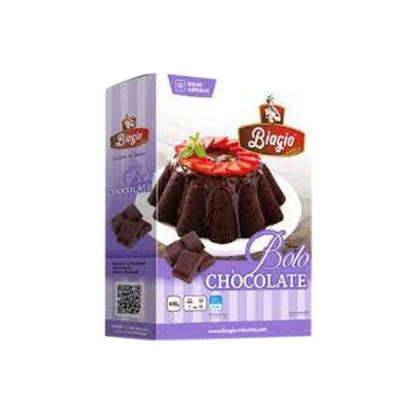 BIAGIO BOLO DE CHOCOLATE 450GR CX16