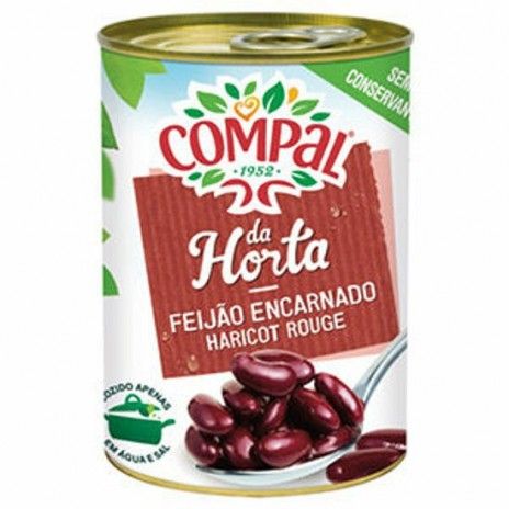Compal Feijão Encarnado Lta 410Gr Cx6