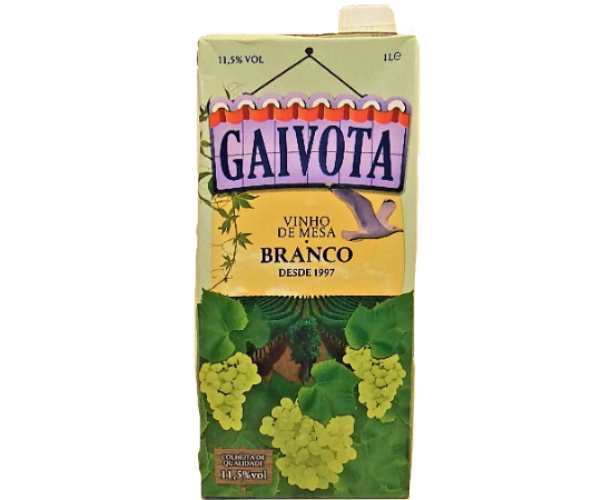 Gaivota Vinho Branco 1Lt Cx12
