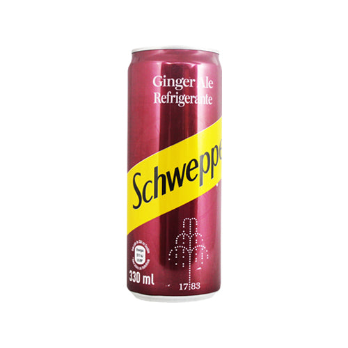 Schweppes Agua Tonica Ginger Ale Lta Cx24