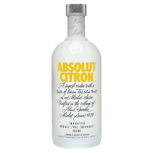 Absolut Vodka Citron Cx6 70Cl