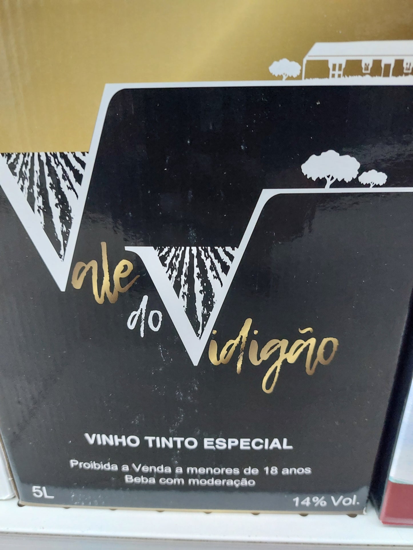 Vale do Vidigão Vinho Tinto Box 5Lts