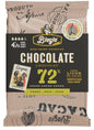 BIAGIO CHOCOLATE NEGRO 72% 200GR CX20