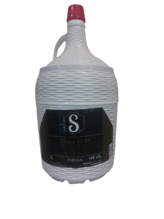 Vinhas de Sá Garrafao Vidro 5Lt Un
