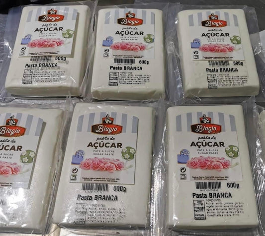 Biagio Pasta de Açúcar Branca 600gr Cx16