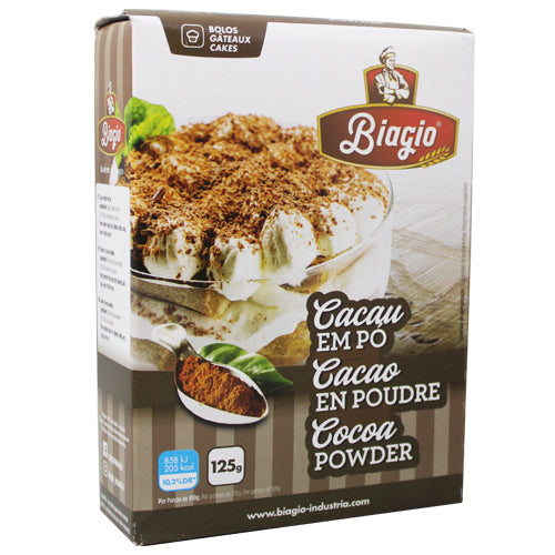BIAGIO CACAU EM PÓ 125GR CX24