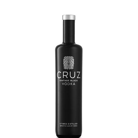 Cruz Vodka Black 75cl Cx6