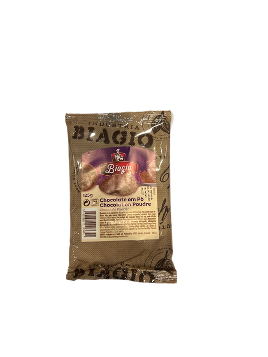 BIAGIO CHOCOLATE EM PÓ PCT 125GR CX14