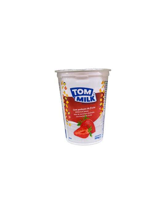 Tom Milk Iogurte Morango 500gr cx12