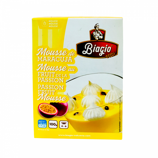 BIAGIO MOUSSE DE MARACUJA 100GR CX24