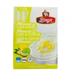 BIAGIO MOUSSE DE LIMÃO 100GR CX24