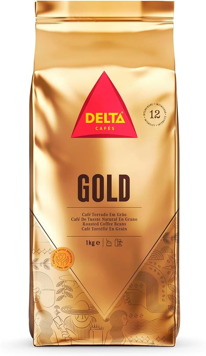 Delta Cafe em Grão Gold 1Kg Cx10