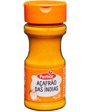 Ferbar Açafrão Índias Frasco 45gr Cx12