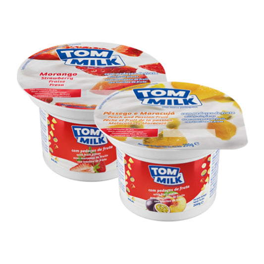 Tom Milk Iogurte Maracujá e Manga 200gr Cx12
