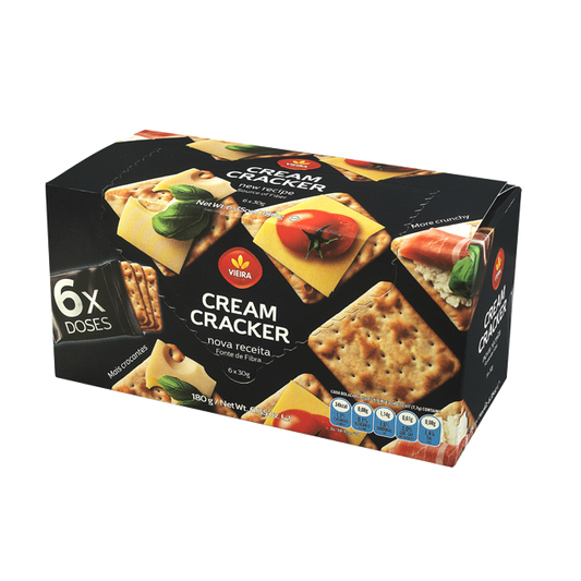 Vieira de Castro Cream Cracker 180gr Cx12