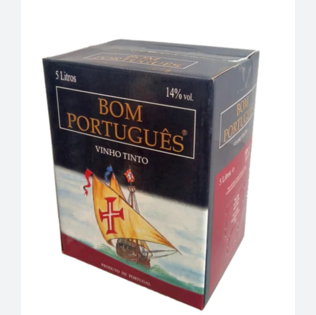 Bom Português Vinho Tinto Box 5Lts