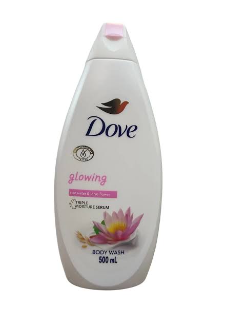 DOVE GEL DE BANHO GLOWING 500ML CX5