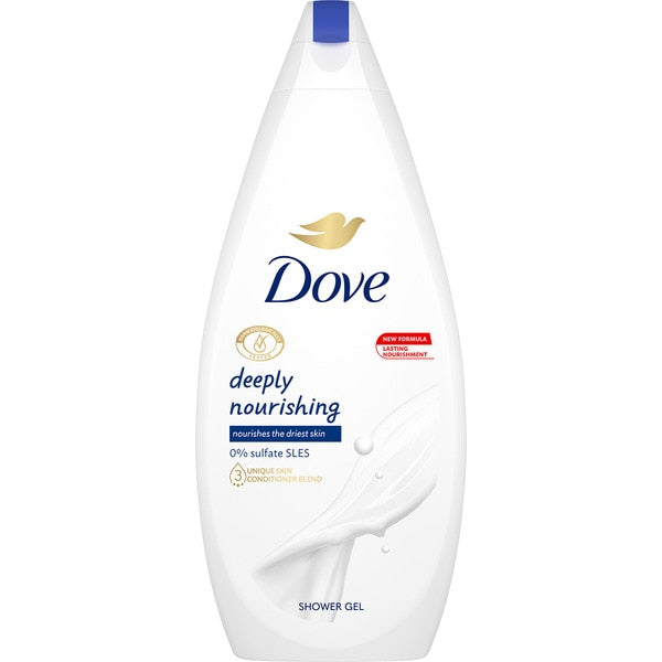 DOVE GEL DE BANHO NOURISHING 750ML CX4
