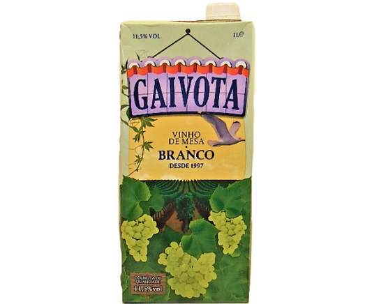 Gaivota Vinho Branco 1Lt Cx12