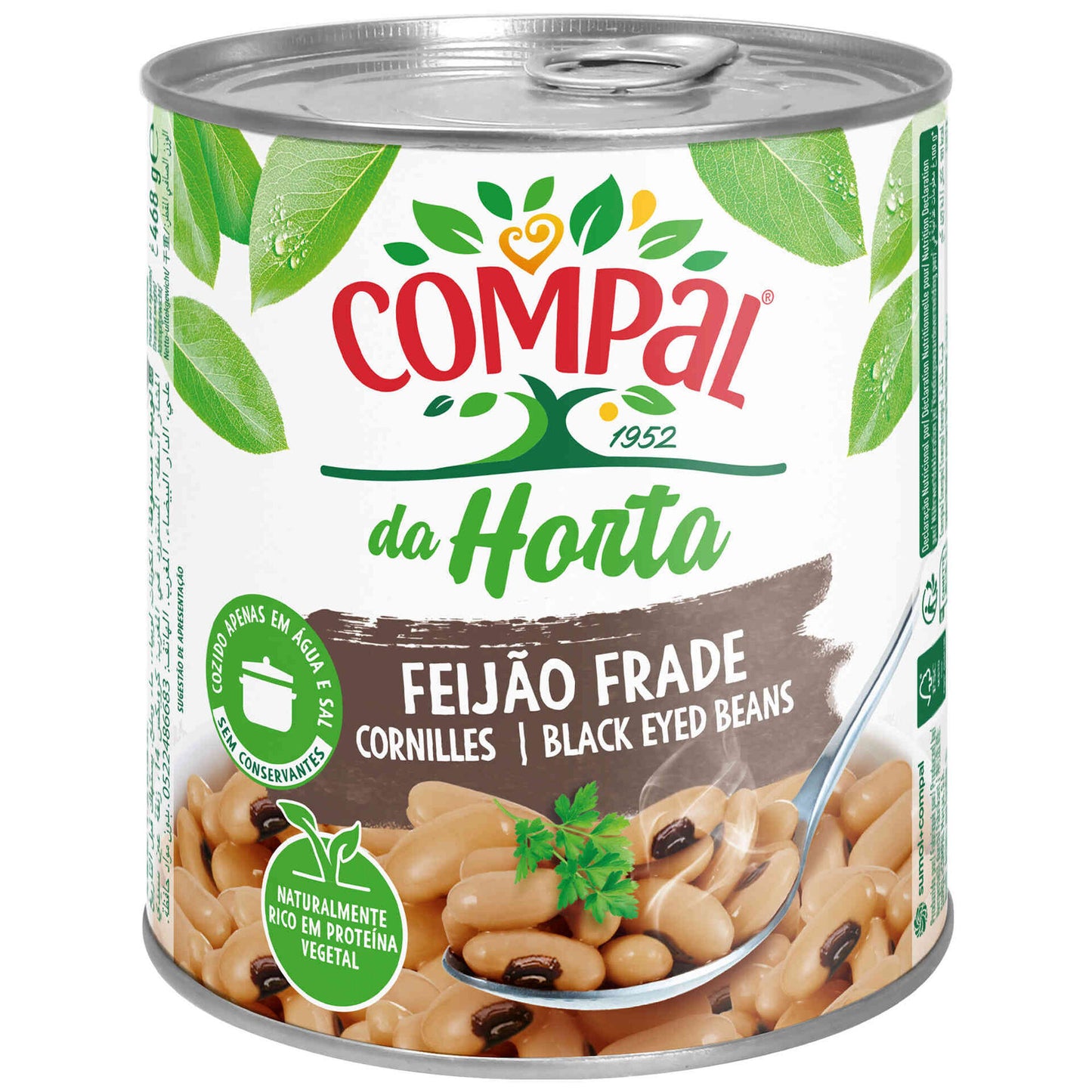 Compal Feijão Frade Lta 845Gr Cx6