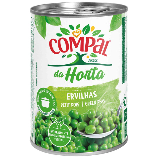 Compal Ervilha Cozida Lta 410Gr Cx6