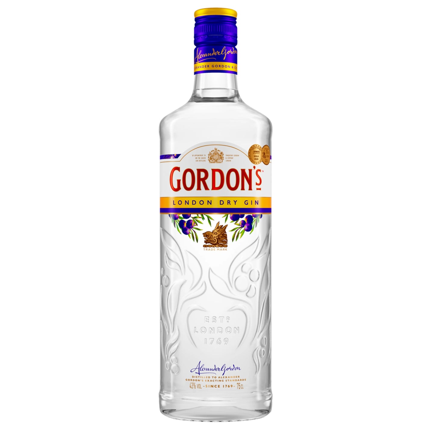 Gordon's Dry Gin 76Cl Cx12