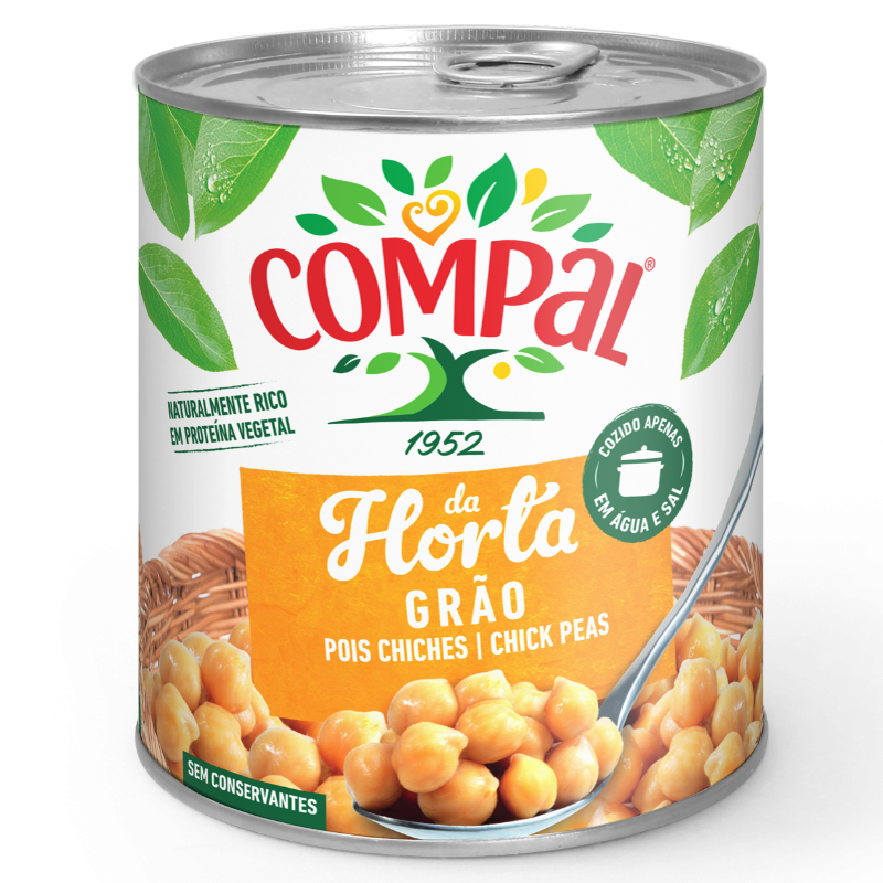 Compal Grão de Bico Lta 845Gr Cx6