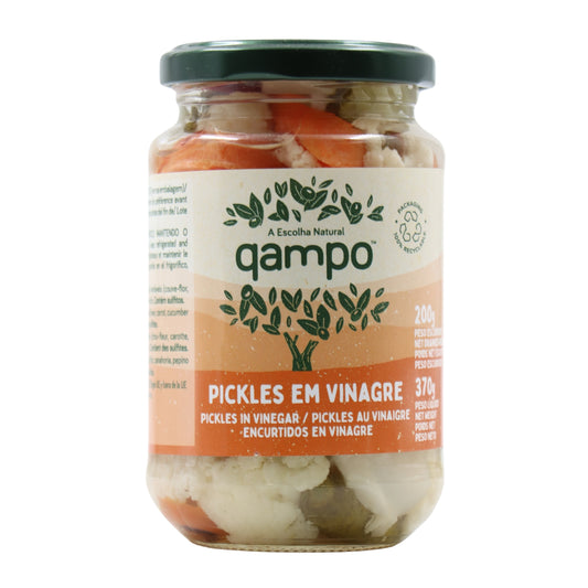 Qampo Pickles em Vinagre 370Gr Cx12