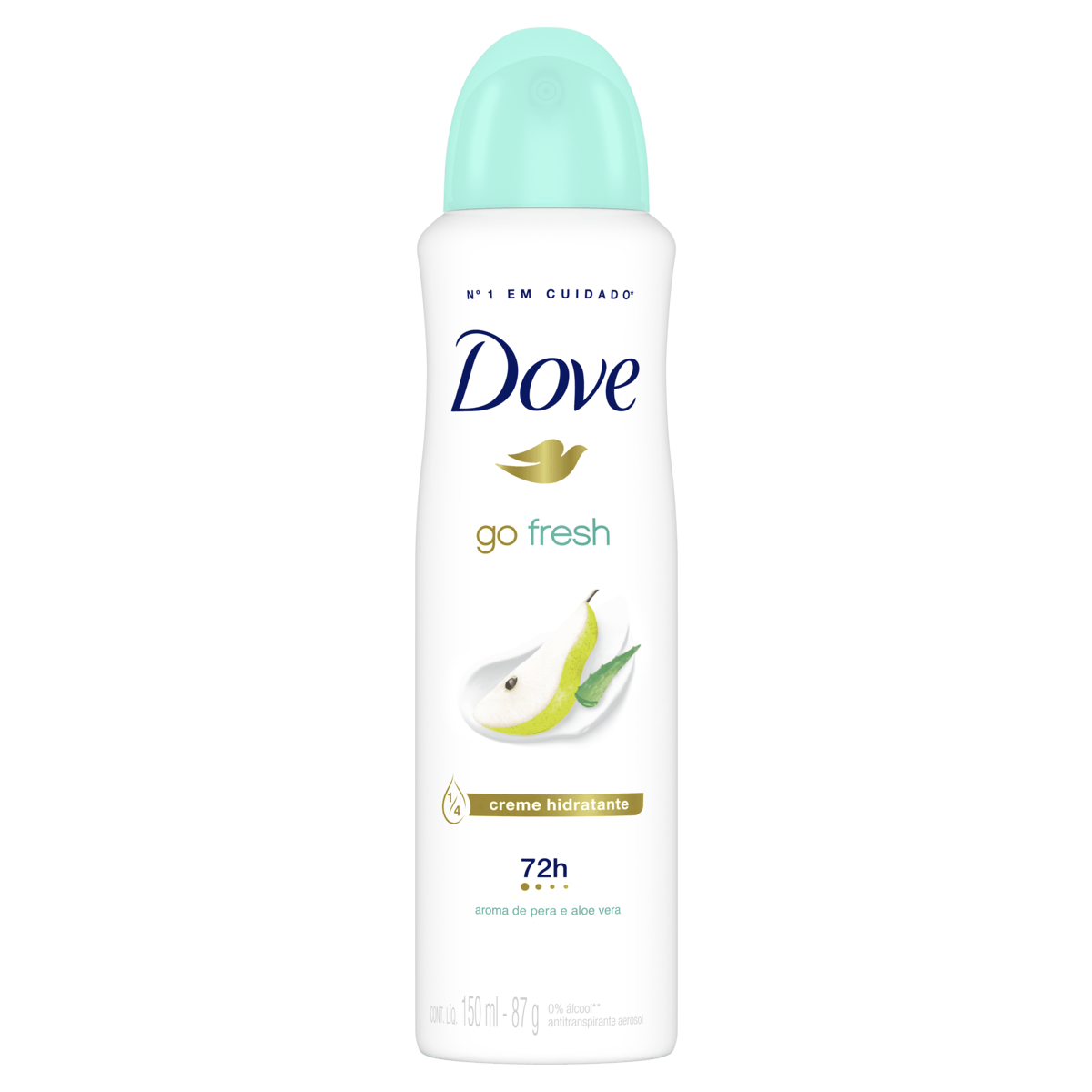 DOVE DESOD.SPRAY GO FRESH 150ML CX6