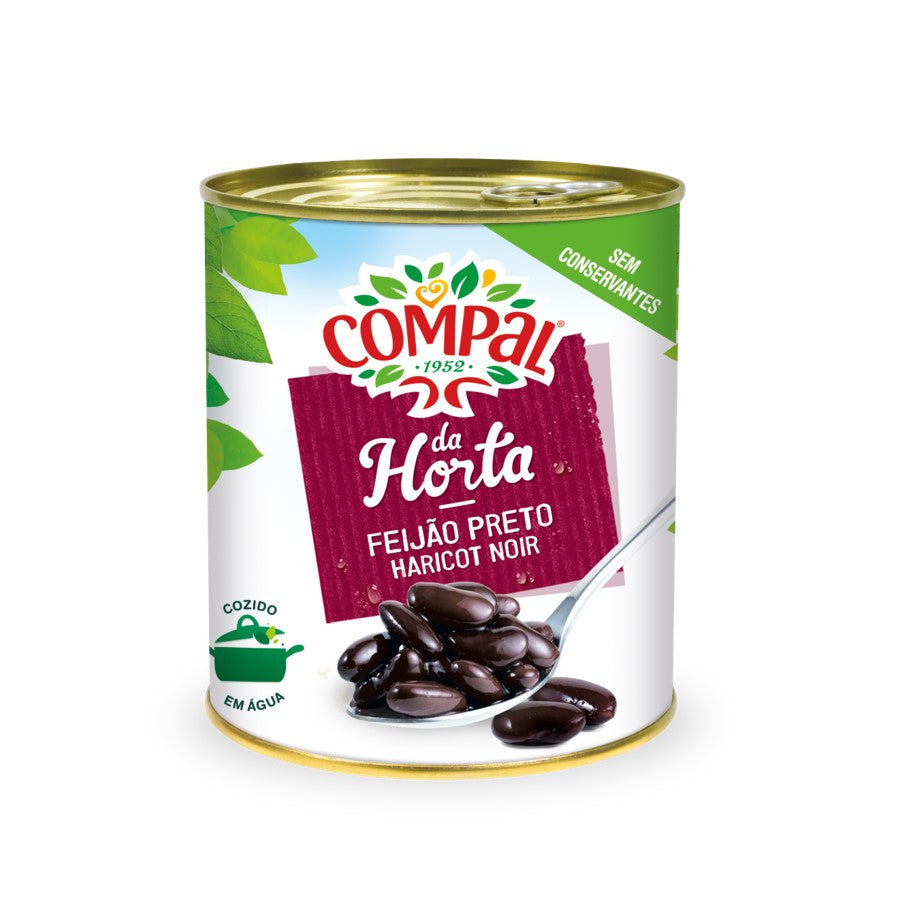 Compal Feijão Preto Lta 845Gr Cx6