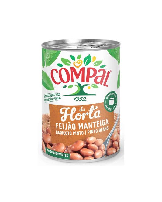 Compal Feijão Manteiga Lta 410Gr Cx6