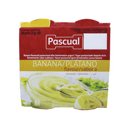 Pascual Iogurtes Banana 4un