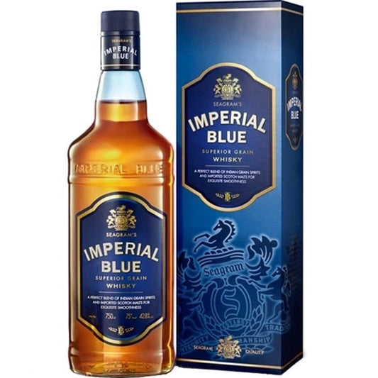 Imperial Blue Whiskey Cx12 75Cl