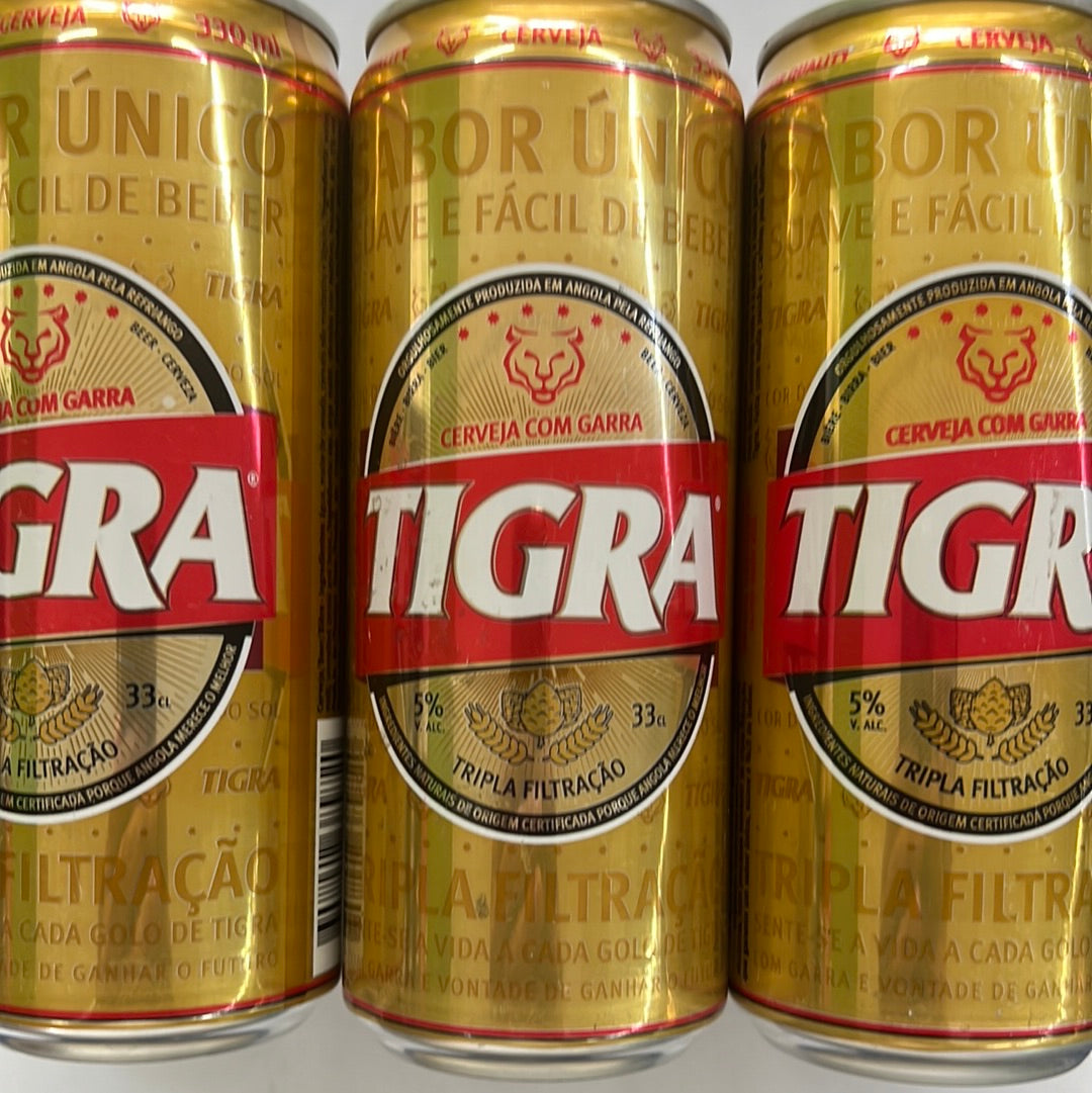 Tigra Cerveja Lata 33cl cx24