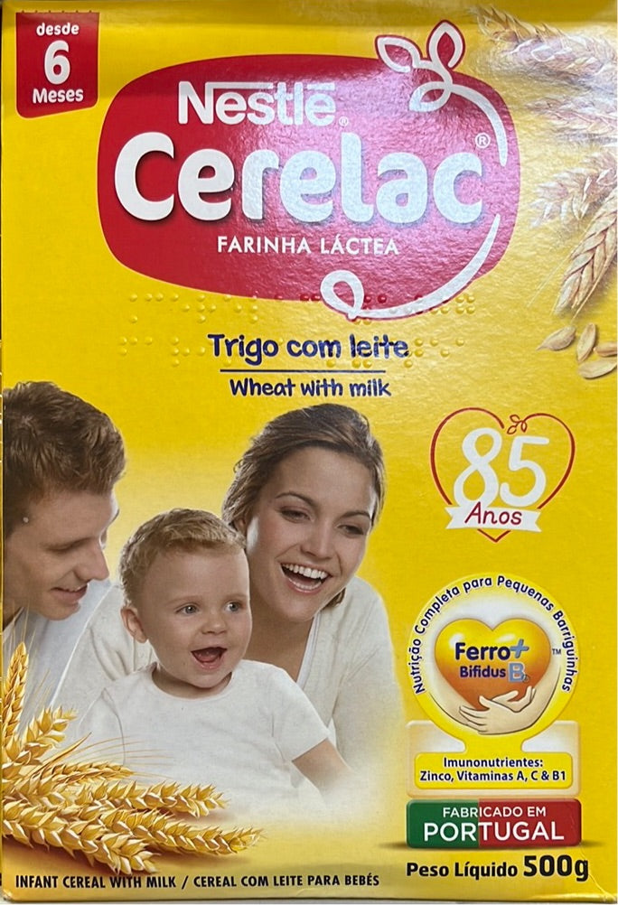 Nestlé Cerelac Farinha Láctea 500gr
